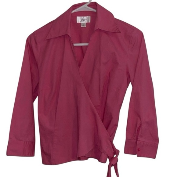 🌹ANN TAYLOR LOFT WRAP AROUND TOP - Picture 1 of 4